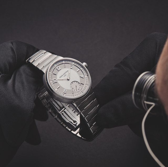 Louis Vuitton Silver wrist watch set - Sophie's