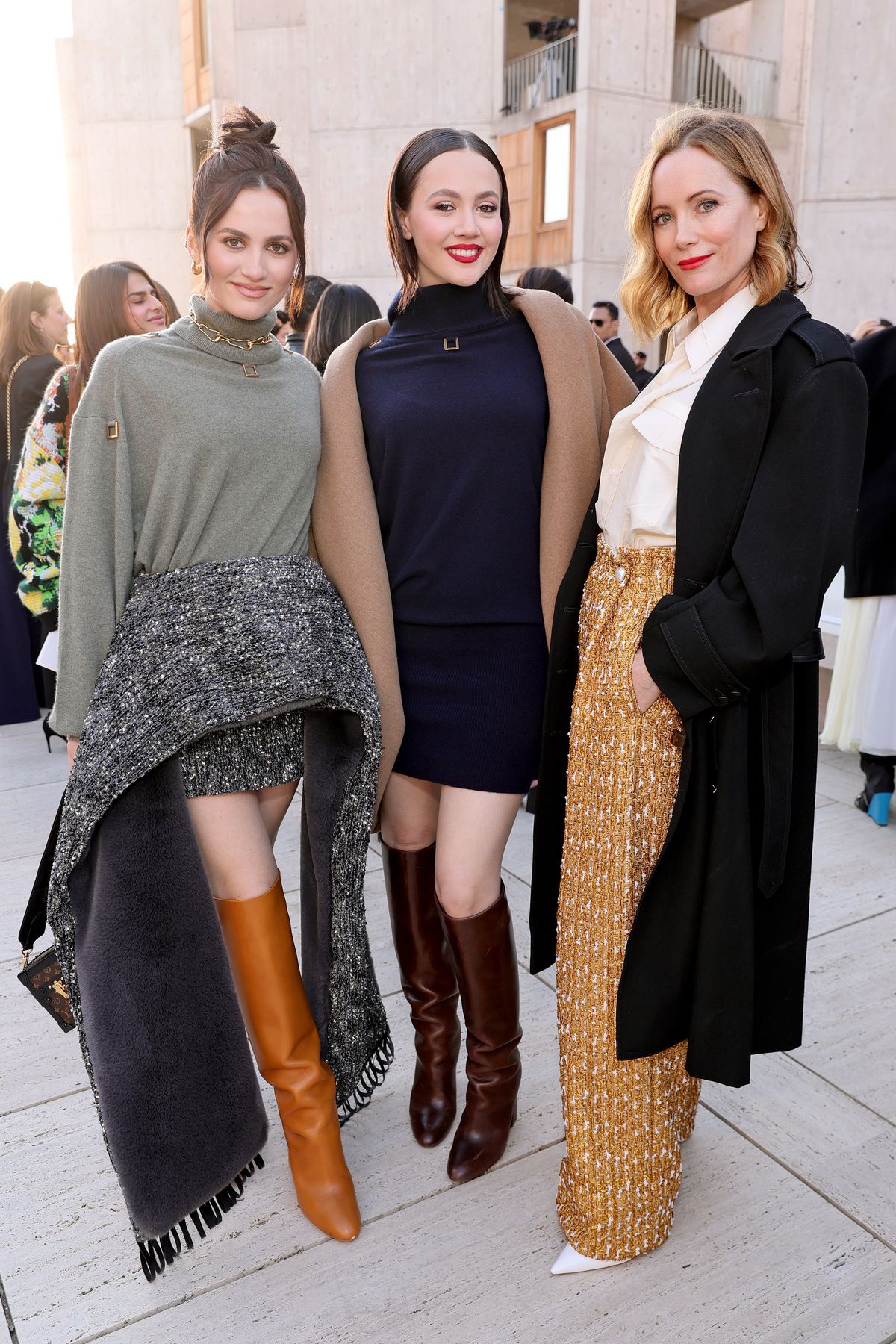 21 on X: Chloe Grace Moretz attends the Louis Vuitton Womenswear Fall  Winter 2023-2024 show.  / X