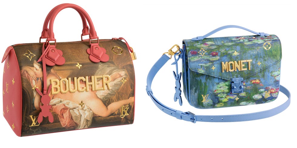 Louis Vuitton x Jeff Koons collaboration