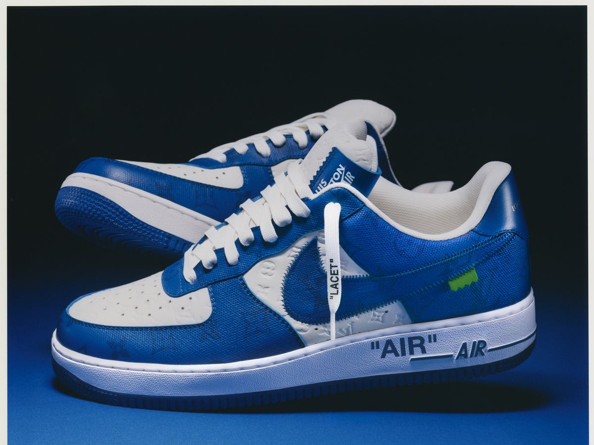 Unas exclusivas zapatillas de Nike diseñadas por Abloh de Vuitton