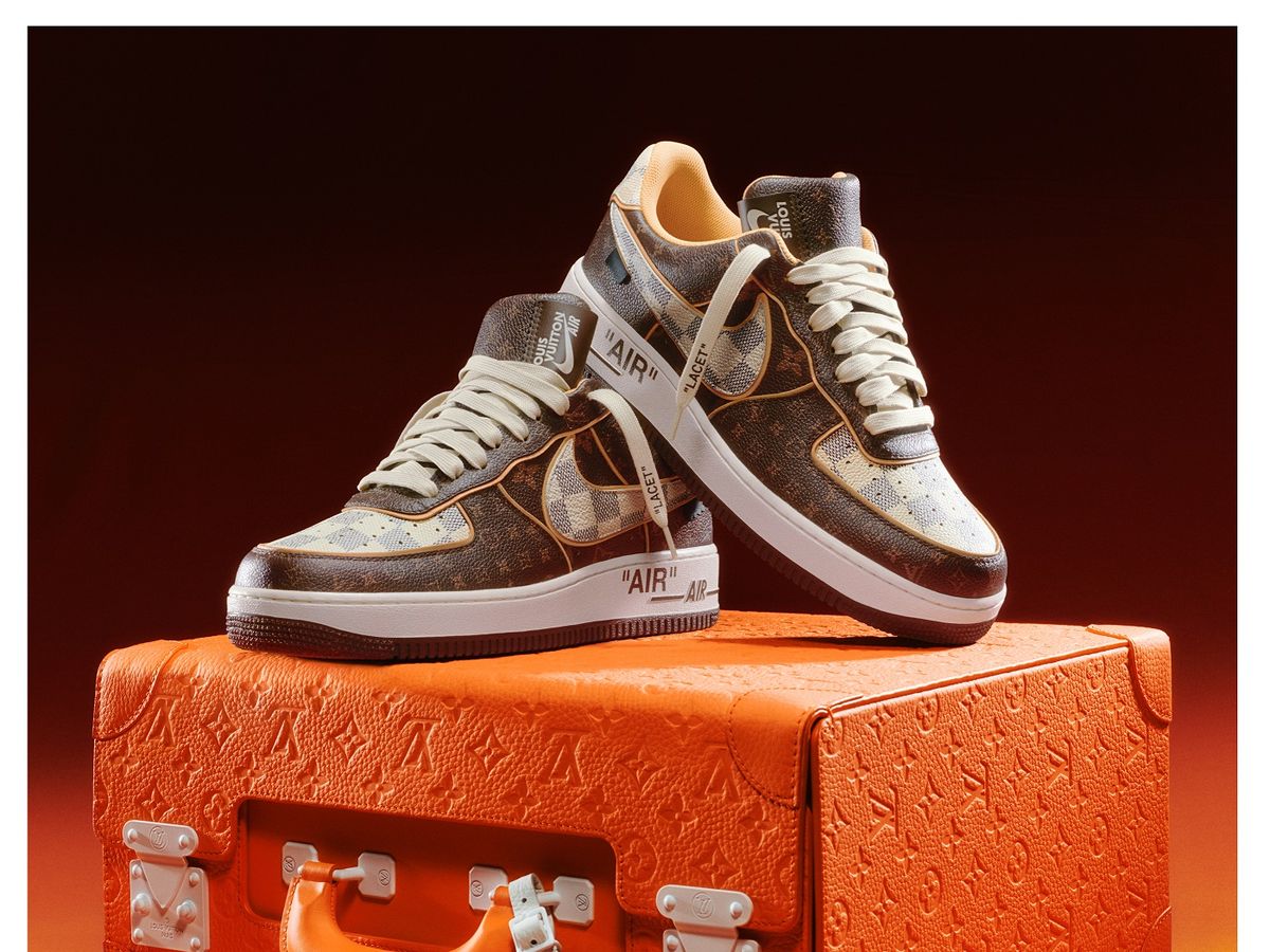Camino idioma vestido Nike Air Force 1 x Louis Vuitton: las zapatillas de Virgil Abloh