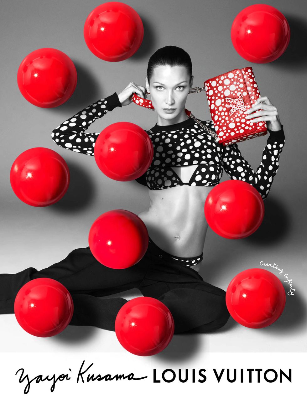 Louis Vuitton continues conversation with Yayoi Kusama, creating