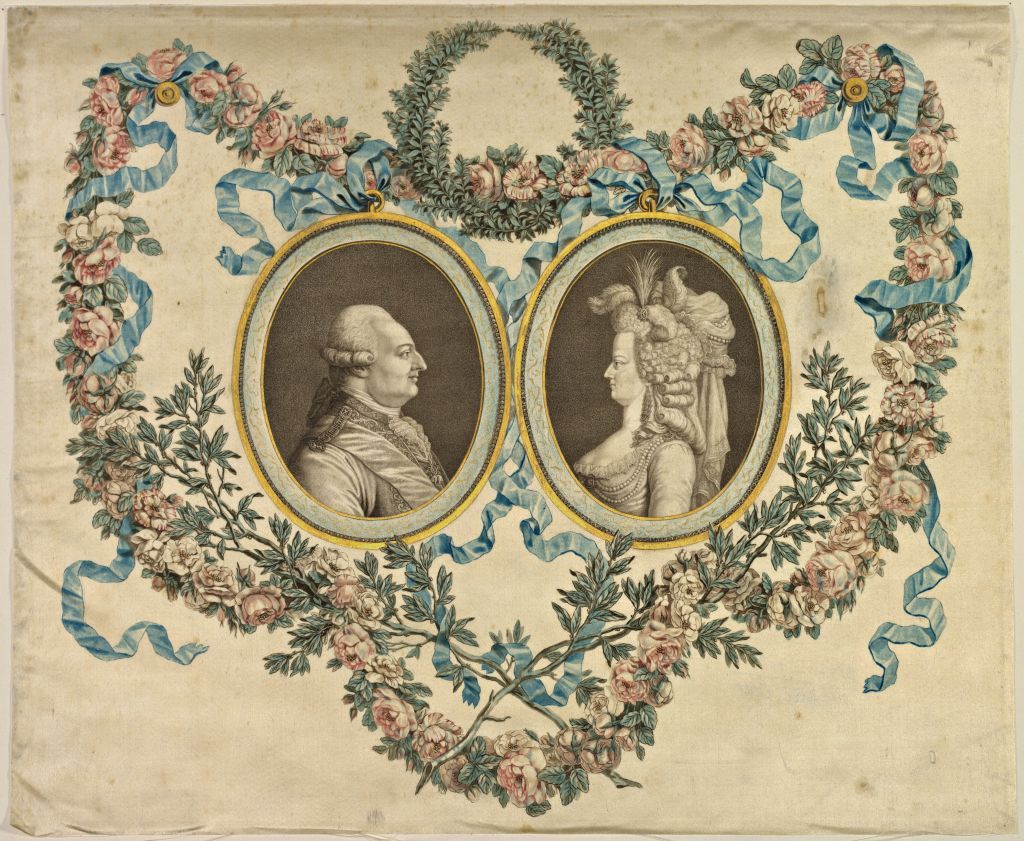 Executions of Louis XVI and Marie Antoinette, King and Queen of France  (1793)
