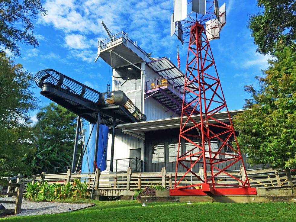 tensas tower on the teche in louisiana, a good housekeeping pick for unique airbnb