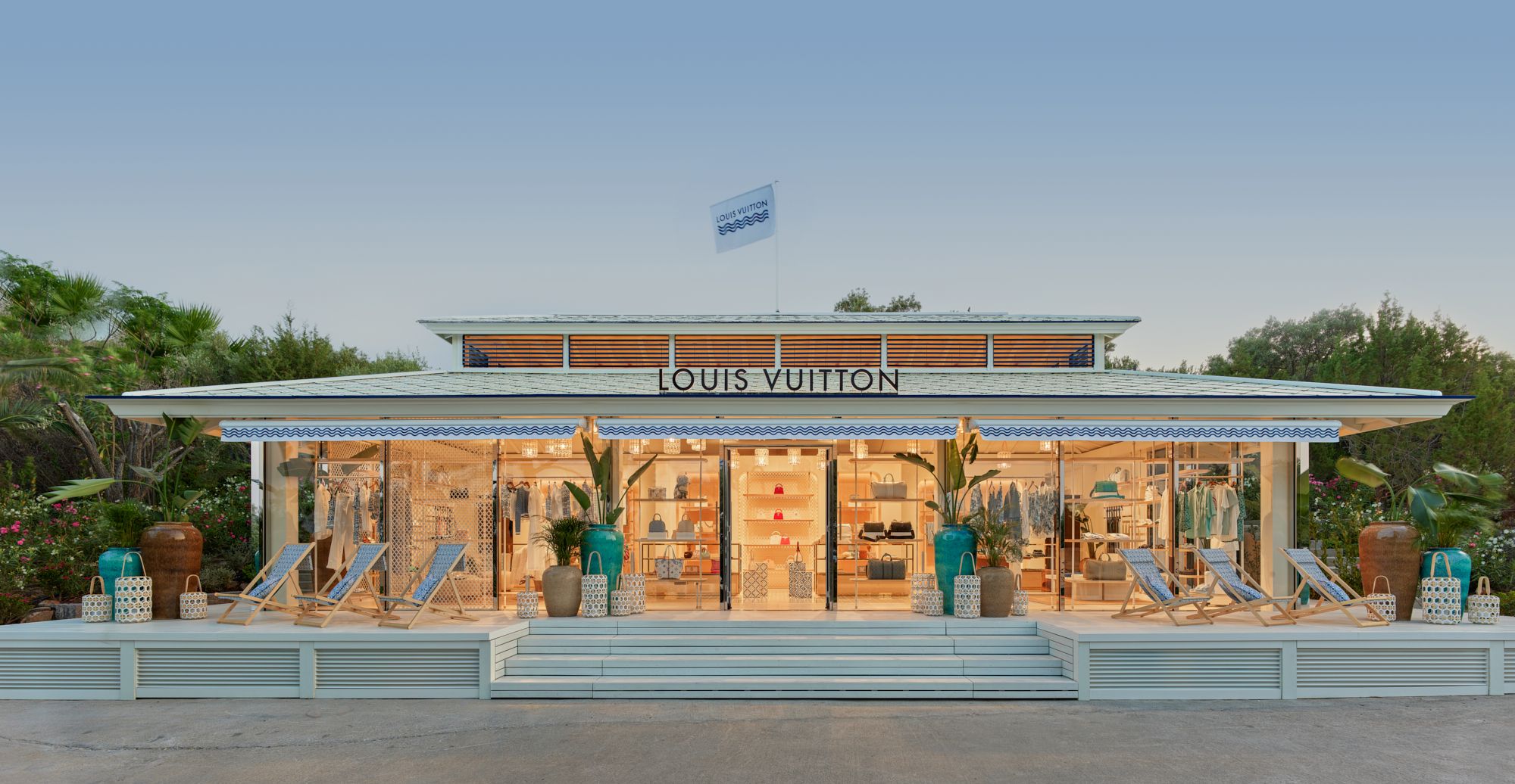 Spiagge moda estate 2023, la spiaggia Louis Vuitton a Bodrum