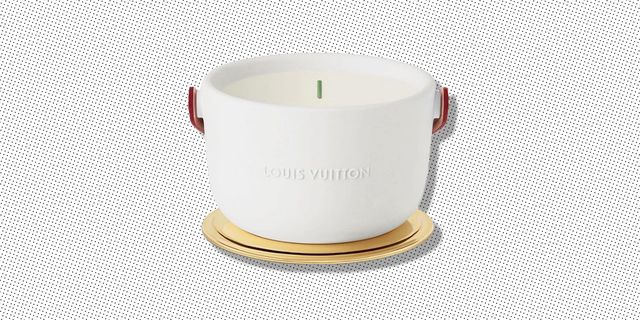 Louis Vuitton candle FEUILLES D'OR & perfume set