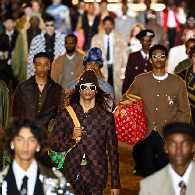 Pharrell Williams hits Paris catwalk with Louis Vuitton menswear