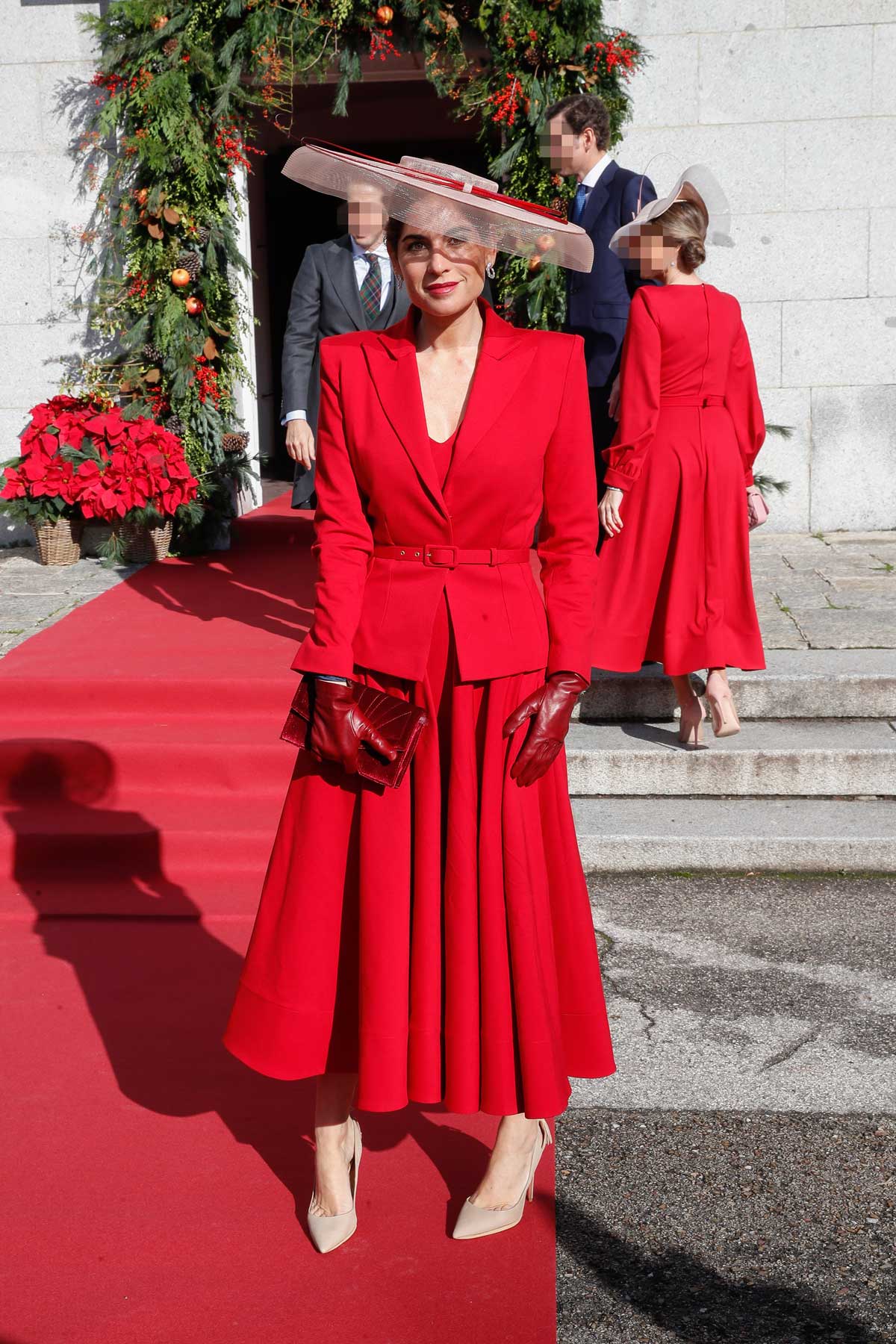 rosanna zanetti, lourdes montes en la boda de cristina reyes