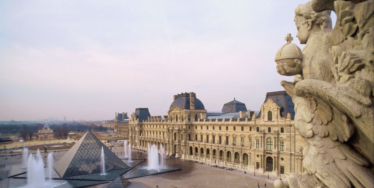 Louvre Courtyard and Pyramids