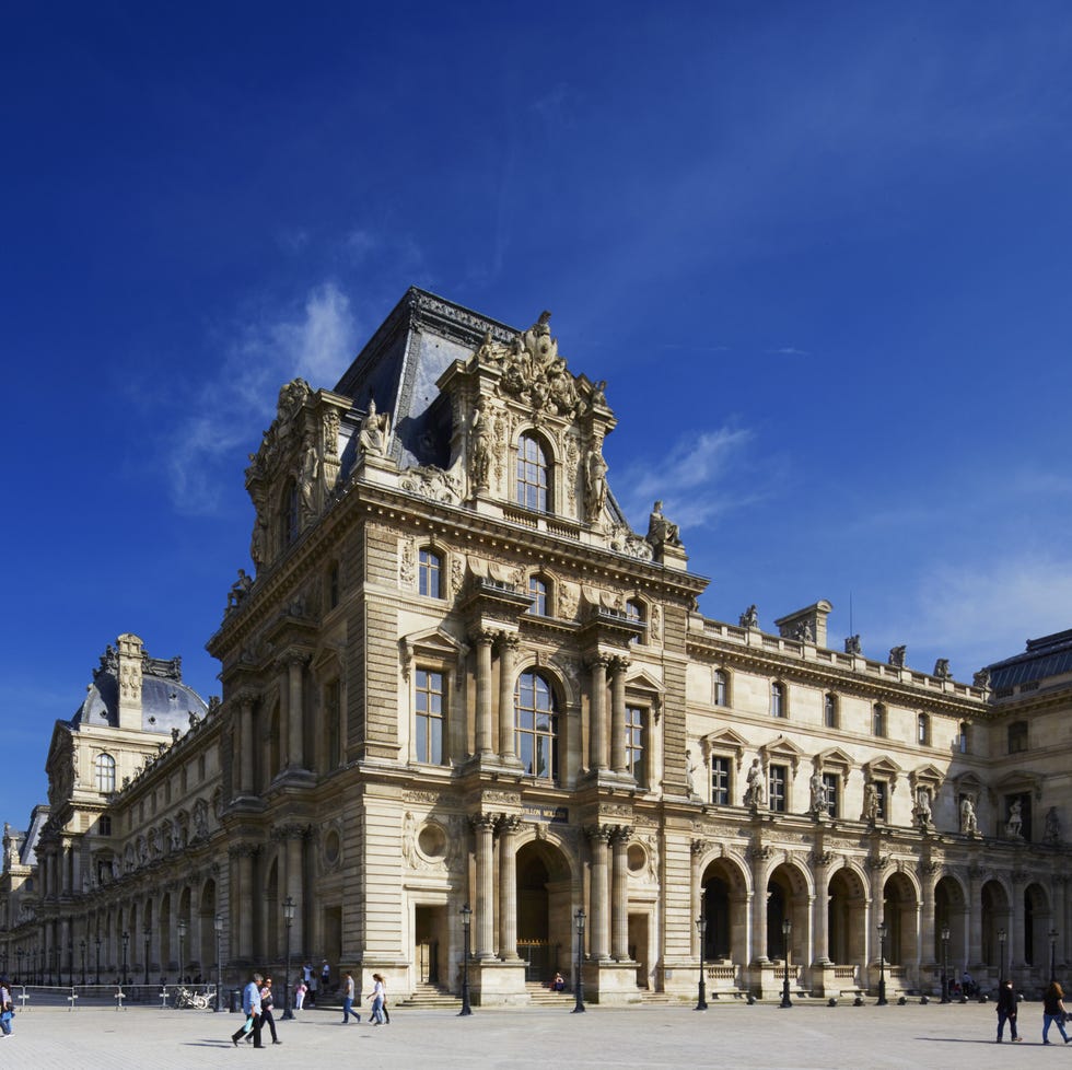 louvre palace, paris, france