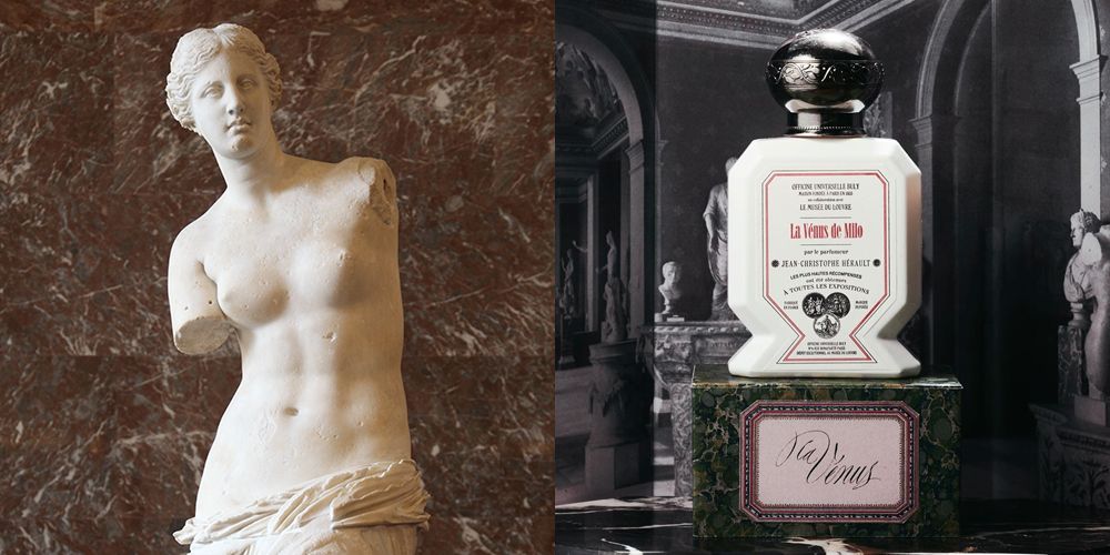 Louvre Releases Perfumes Inspired by Artworks Like the Venus de Milo