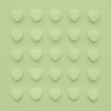 Love Hearts Background Green Background With Candy Hearts Valentine's Day love hearts background green background with candy hearts valentine's day