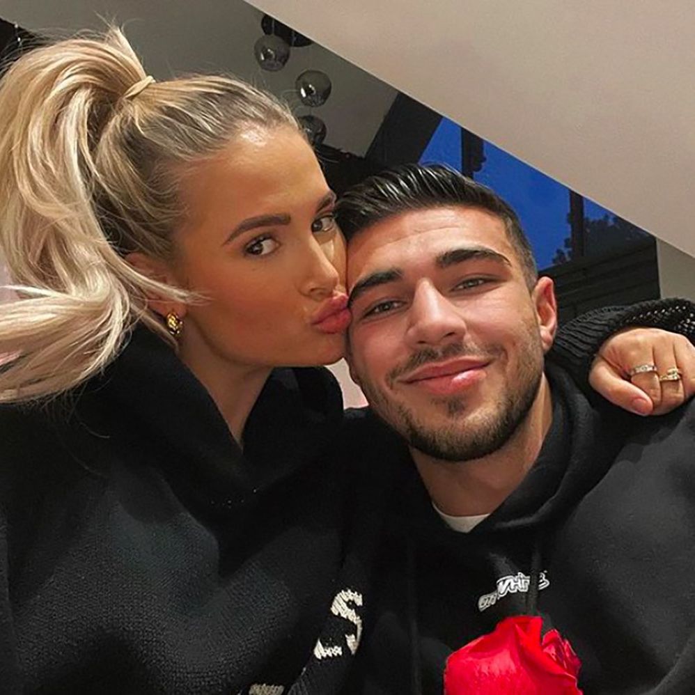 molly mae hague is 'trying on engagement rings' with tommy fury