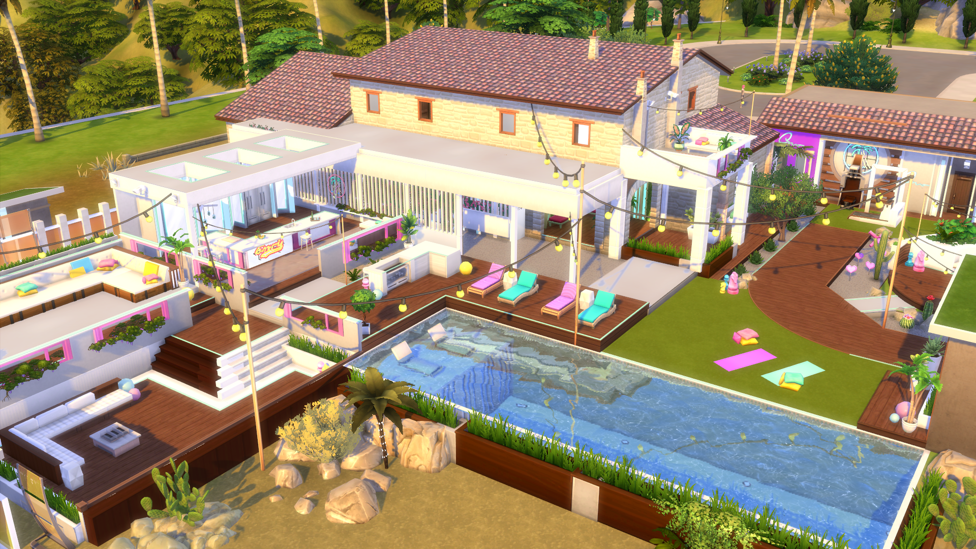 Love Island Villa Recreated In The Sims 4 In Astonishing Detail
