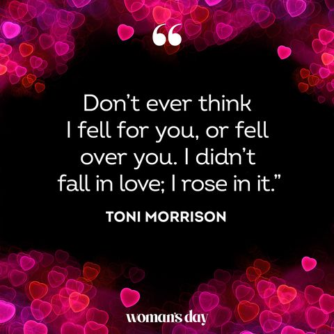 romantic love messages for him  love quote by toni morrison