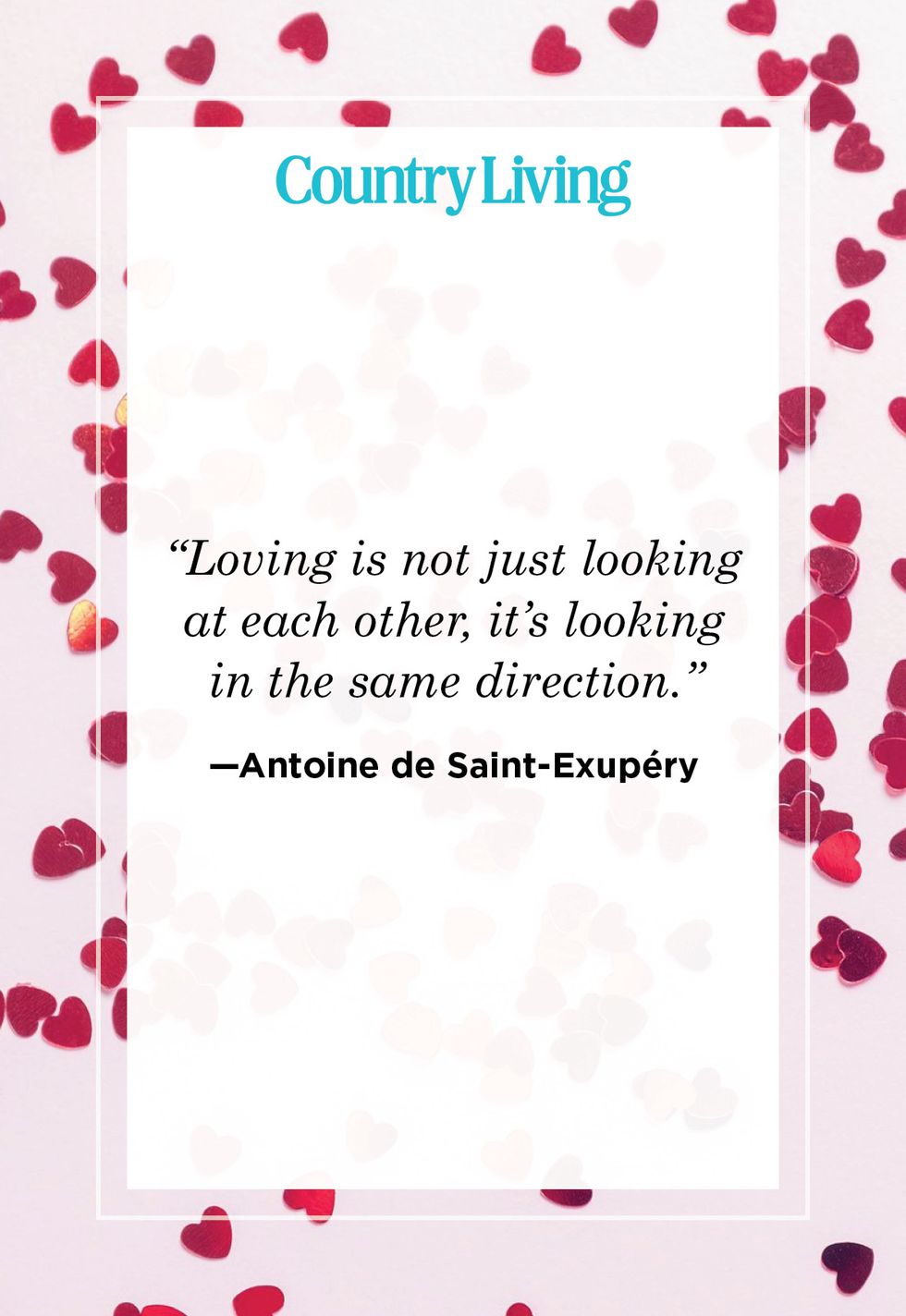 love quotes for him by antione de saint exupery