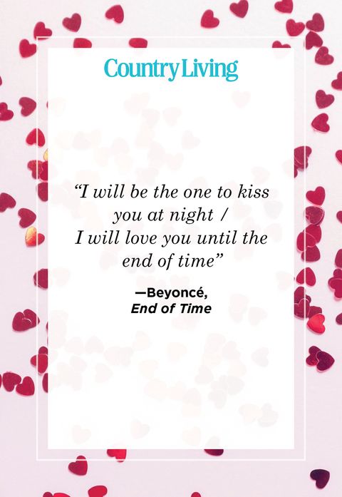 deep love quote from the beyonce song end of time