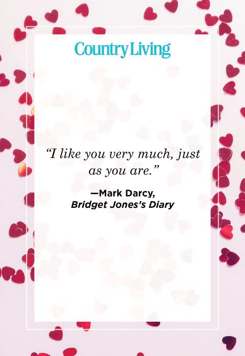 love quotes for him from bridget jones's diary