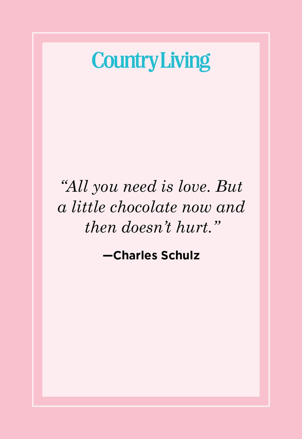 funny, cute love quote for him by charles schulz