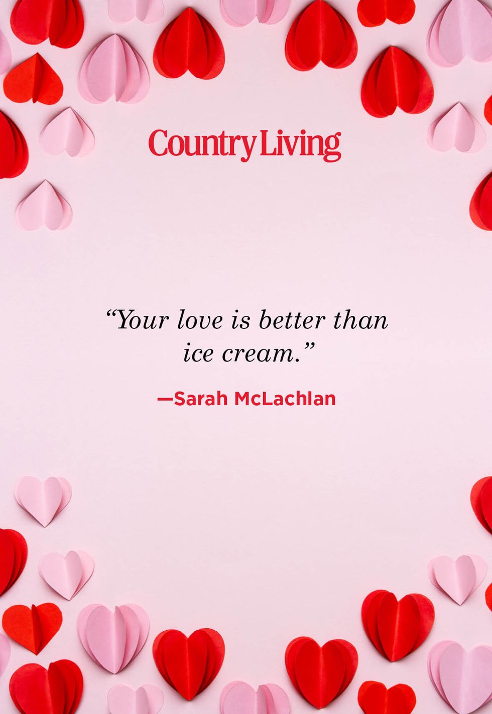 your love is better than ice cream