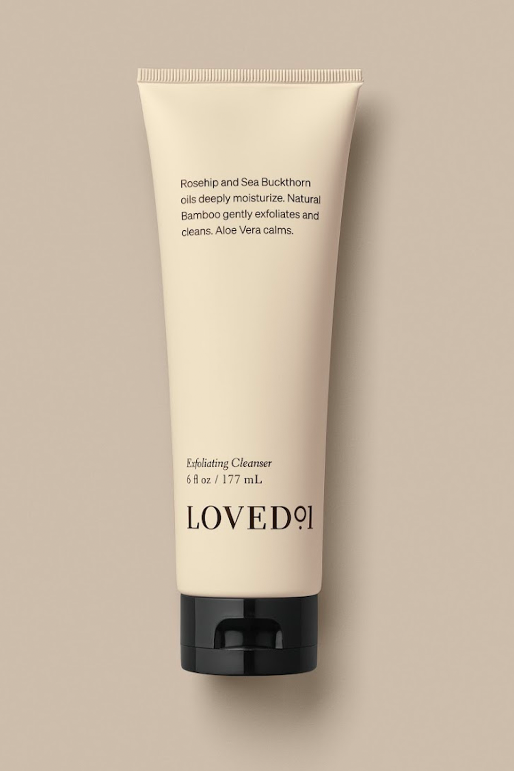 loved01 exfoliating cleanser