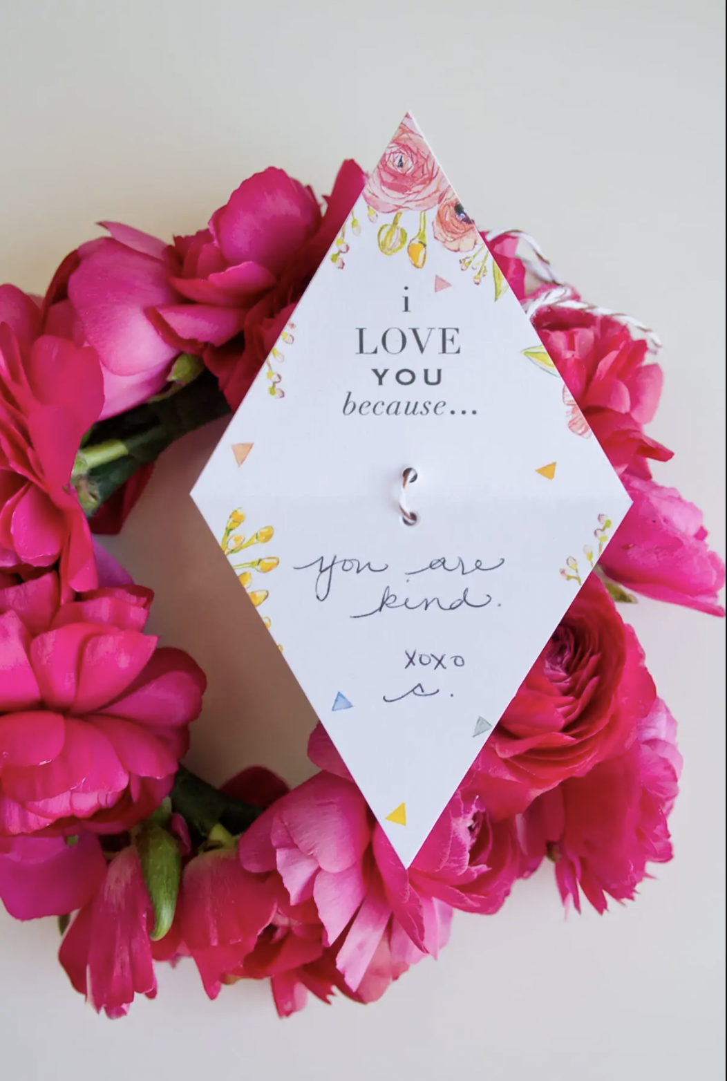 I Love U Rose Pop up Flower Box for Mother's Day