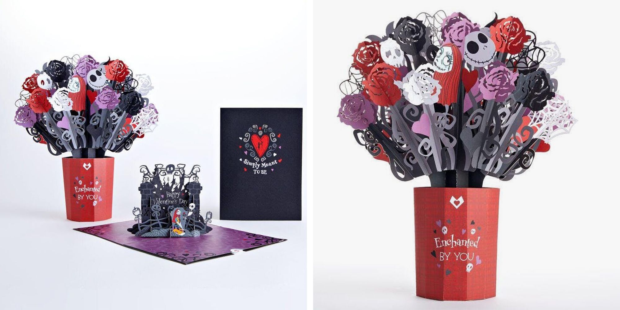 This Nightmare Before Christmas Pop Up Bouquet and Card Show