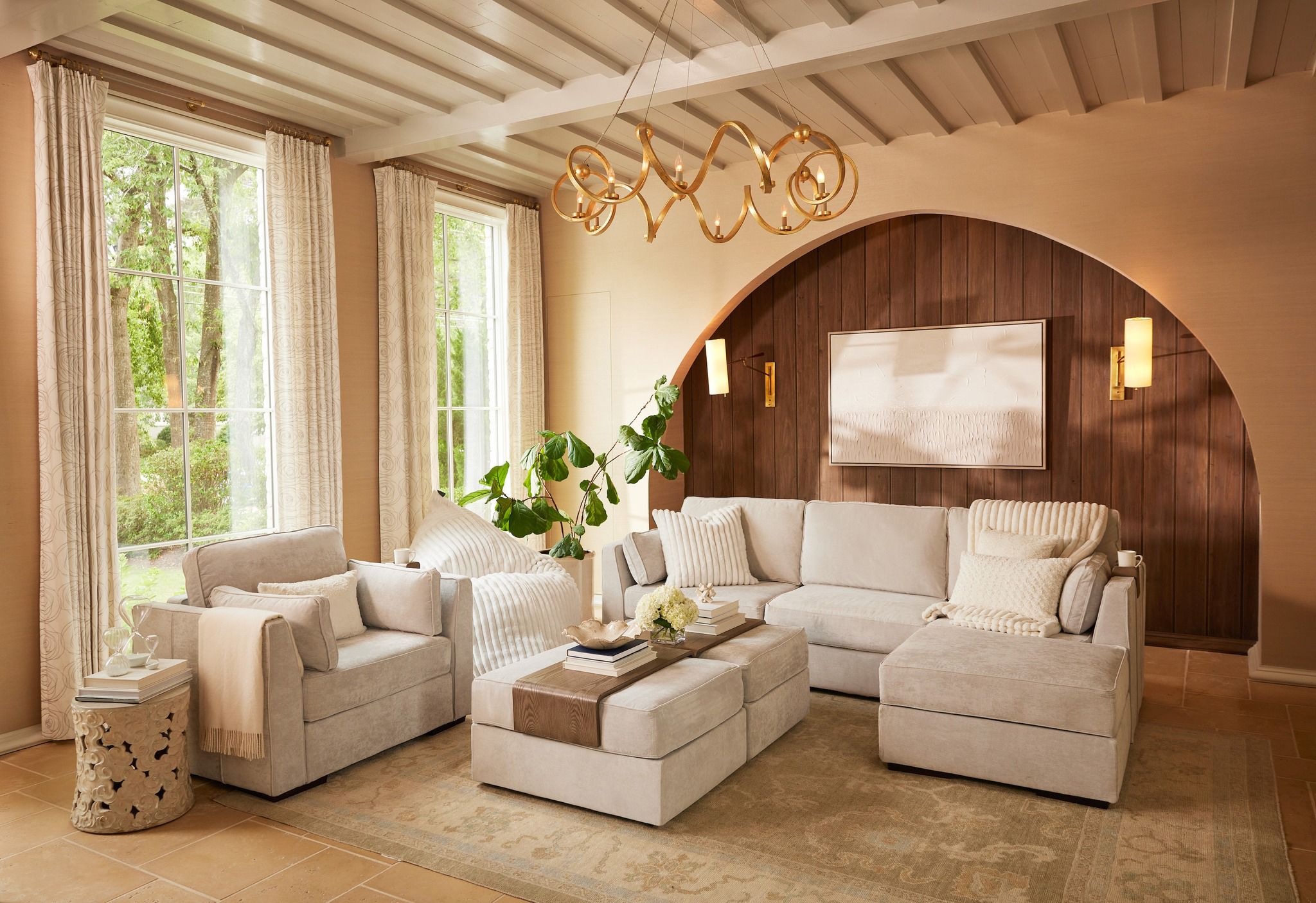 Most comfortable sectional with outlet chaise