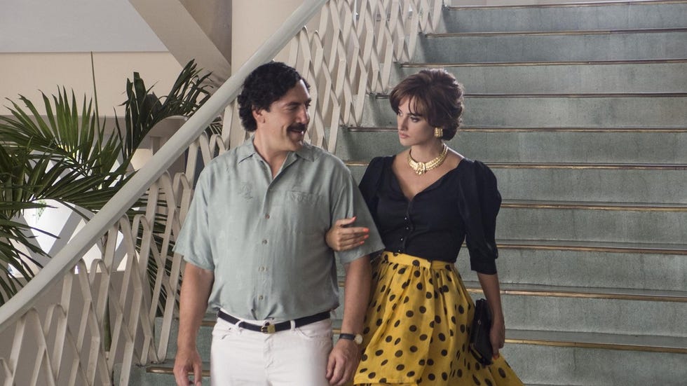 Loving Pablo (2017) Javier Bardem y Penélope Cruz