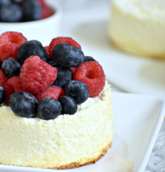 tarta de queso sin corteza