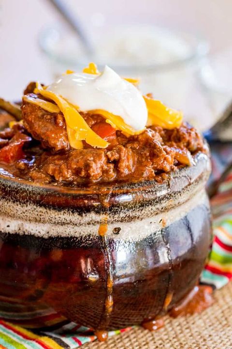 high protein low carb meal - instant pot chili