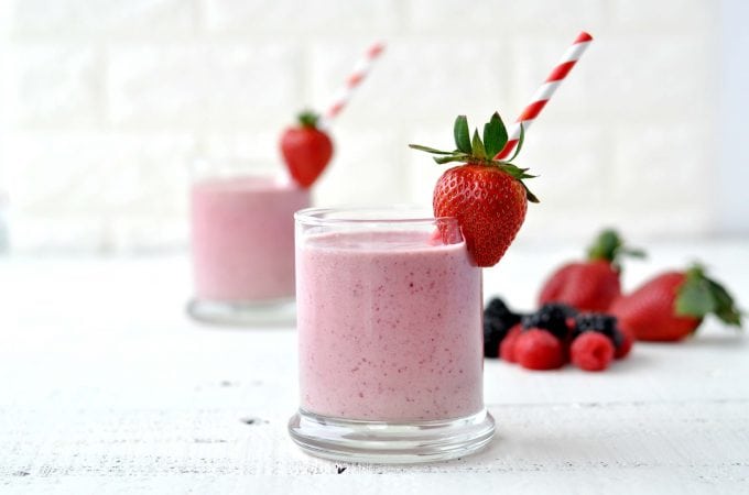 healthy smoothie recipes peanut butter and jelly smoothie