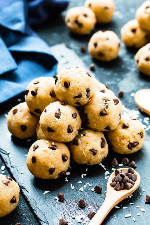 low-carb desserts Chocolate Chip Cookie Dough Bites low-carb desserts Chocolate Chip Cookie Dough Bites