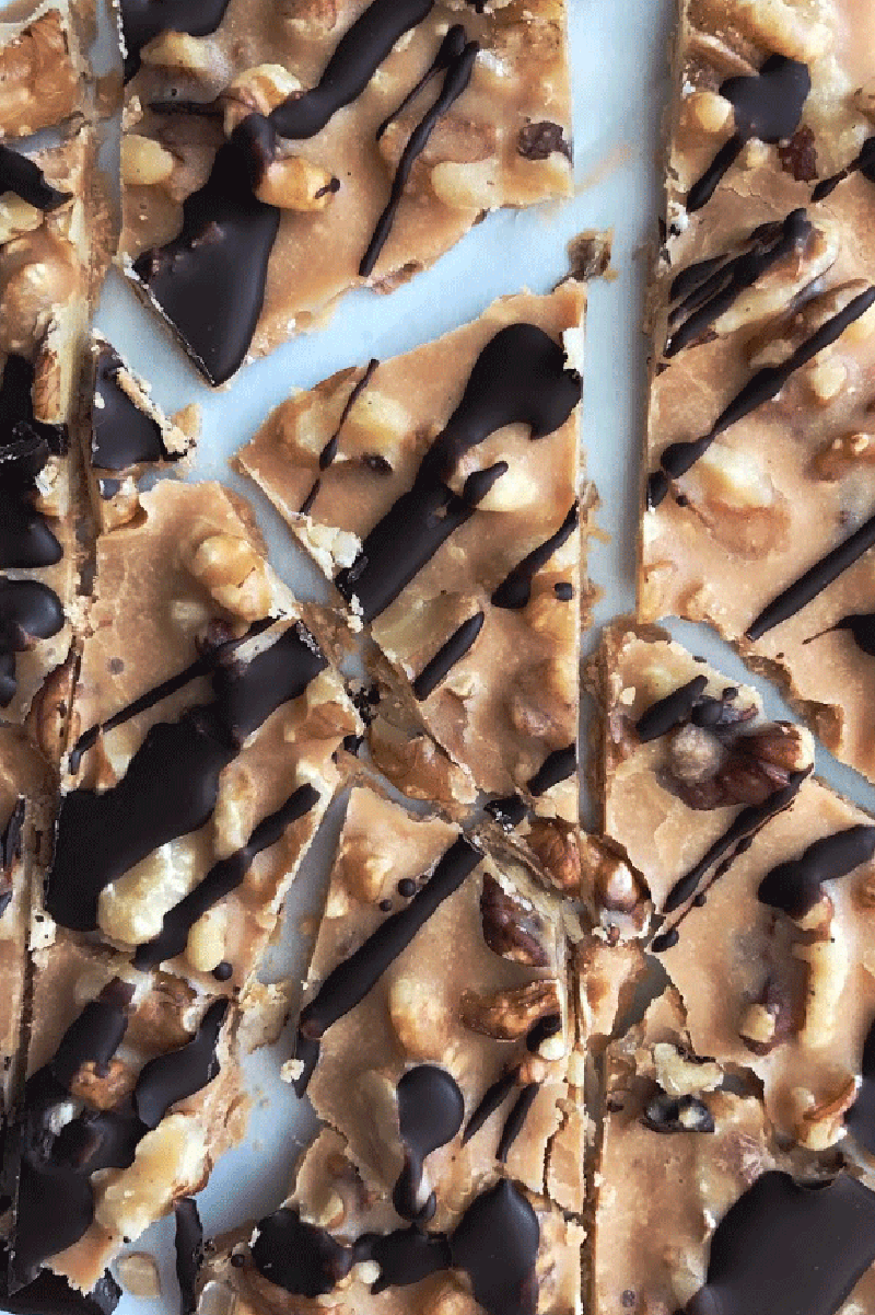 Low-Carb desserts Peanut Butter Bark 