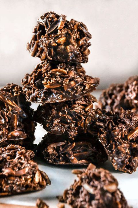 Low-Carb desserts No-Bake Cookies