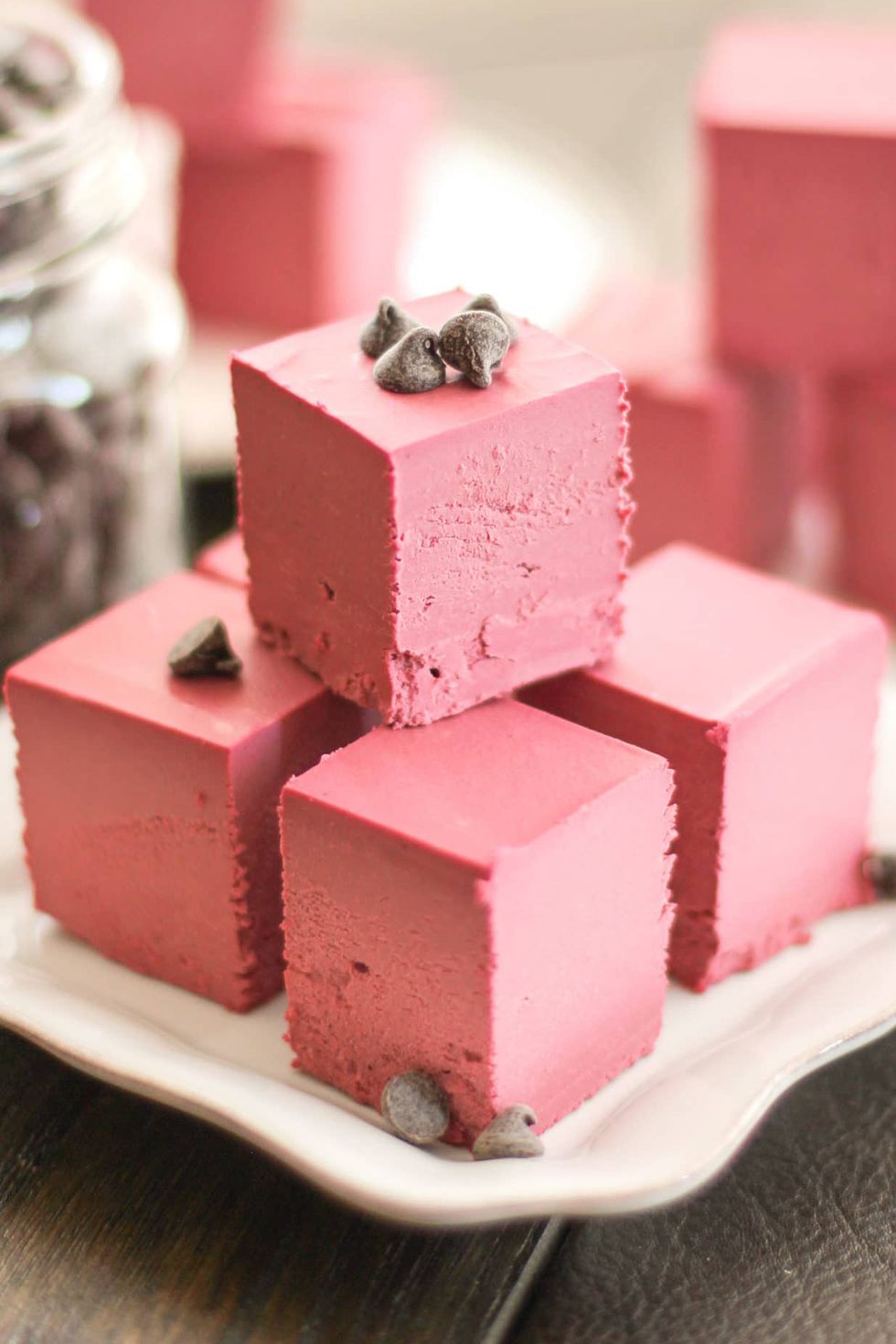 low-carb desserts Healthy Raw Red Velvet Fudge
