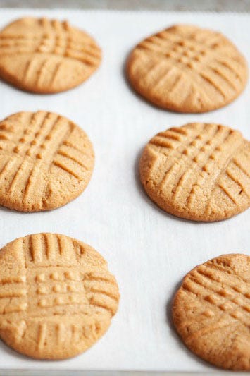 low-carb desserts 3-Ingredient Peanut Butter Cookies low-carb desserts 3-Ingredient Peanut Butter Cookies