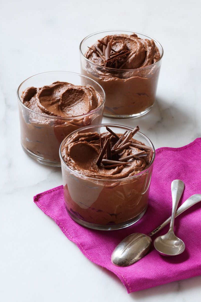 low-carb desserts double chocolate mousse