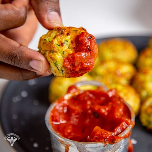 Zucchini Bites - Delish.com zucchini bites