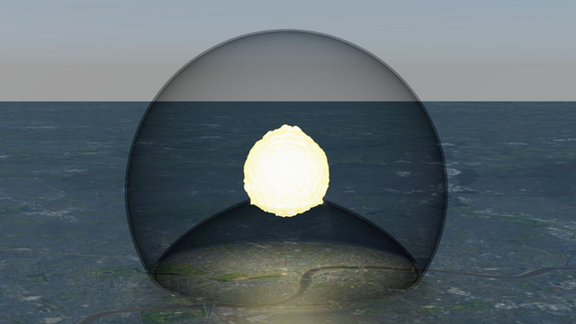 blast wave illustration
