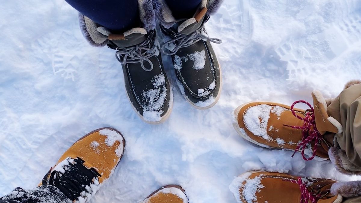Step into winter with the Vibram® rubber sole