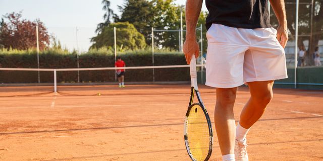 Calzado de tenis multipista para hombre - Essential blanco roto
