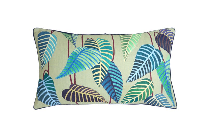 Aqua, Throw pillow, Turquoise, Teal, Pillow, Green, Cushion, Leaf, Furniture, Feather, 