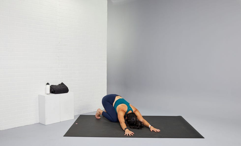how to improve flexibility, childs pose