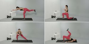 lower body exercises grid