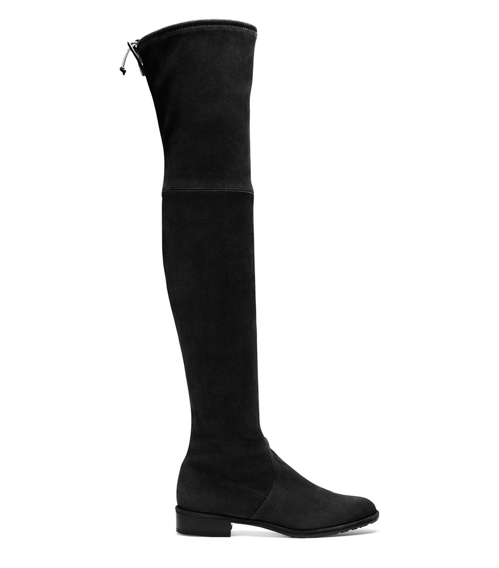 Footwear, Boot, Knee-high boot, Shoe, Riding boot, Suede, Leg, Leather, Knee, Costume accessory, 