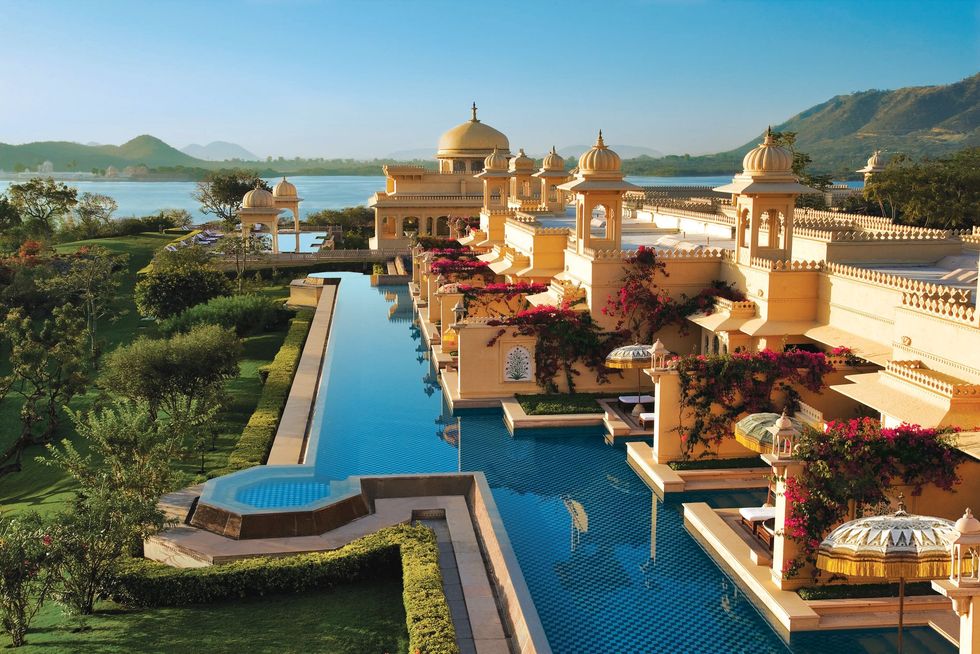 the oberoi udaivilas udaipur in rajasthan, india