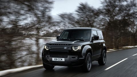 preview for Listen to the 2022 Land Rover Defender V8