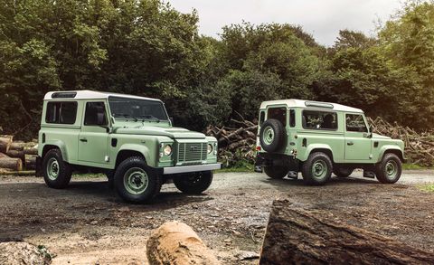 Land Rover 75th-Anniversary Defender Is Freshly Minted