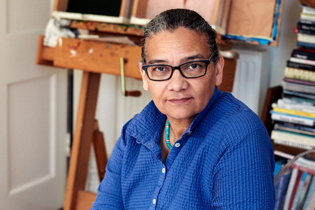 portrait of lubaina himid by kasia bobula